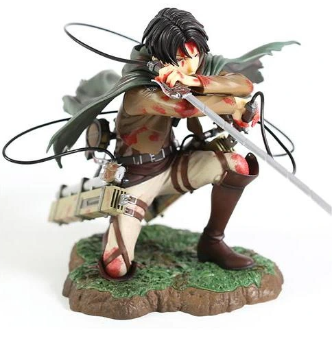 Attack on Titan esta figura coleccionable de Levi Ackerman es