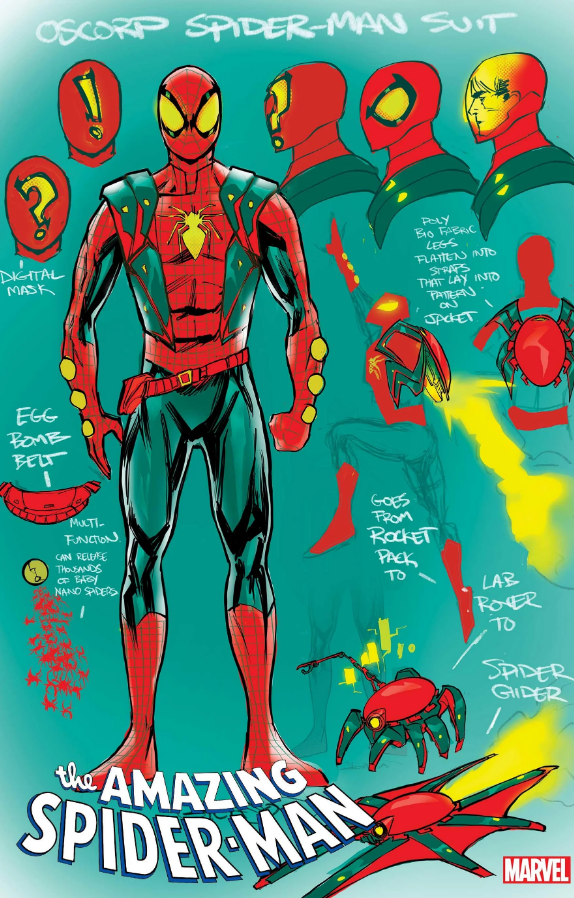 Marvel revela el nuevo traje de Spider Man antes de su