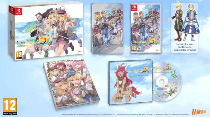 Rune Factory 5 una gran caja de coleccion de edicion
