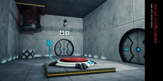 1652110567 427 Portal el juego de rompecabezas de culto recreado bajo Unreal