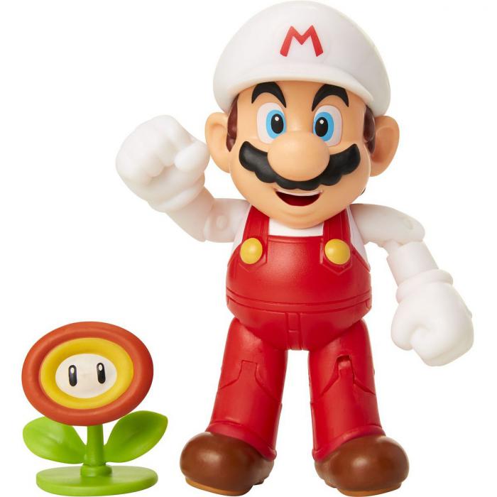 Super Mario Bros la figura de Fire Mario hara las
