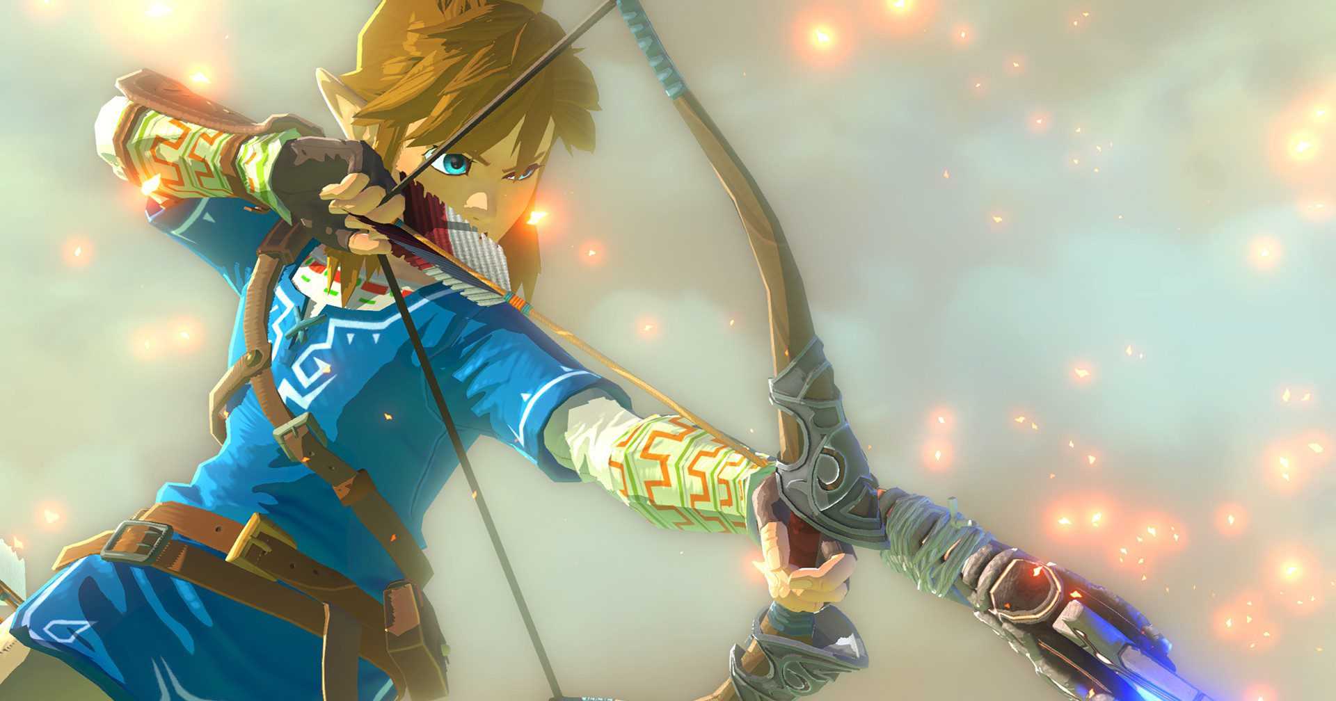 The Legend of Zelda Breath of the Wild: réplica del arco y la flecha del viajero