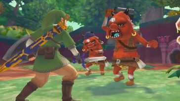 The Legend of Zelda Skyward Sword: réplica de la espada maestra de Link