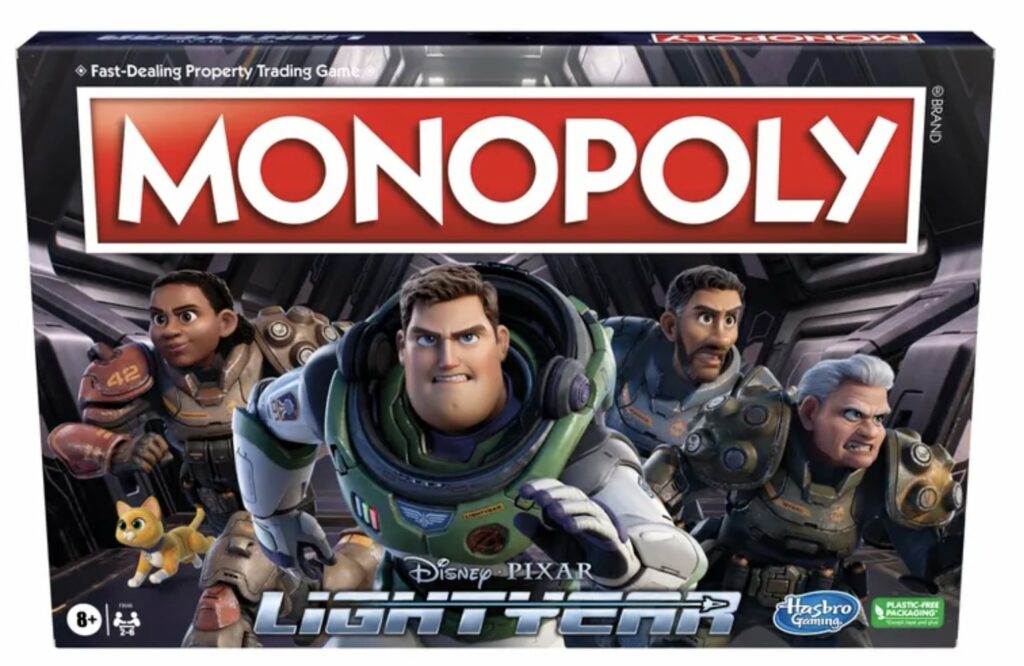 Buzz Lightyear: ¡Disney y Pixar han revelado Buzz Lightyear Monopoly! 2 monopolio zumbido leclair