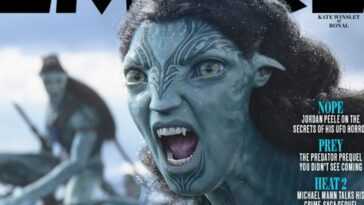 Avatar 2 The Way of the Water: Kate Winslet se revela como una guerrera Na'vi (foto)