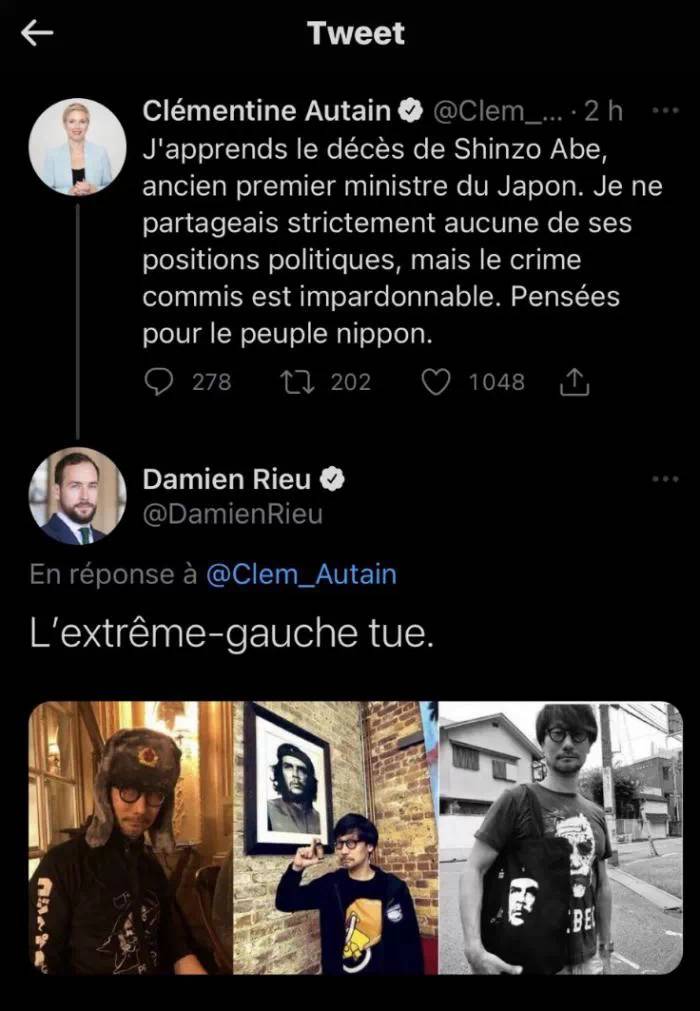 1657454886 697 Muerte de Shinzo Abe Hideo Kojima responde a quienes lo