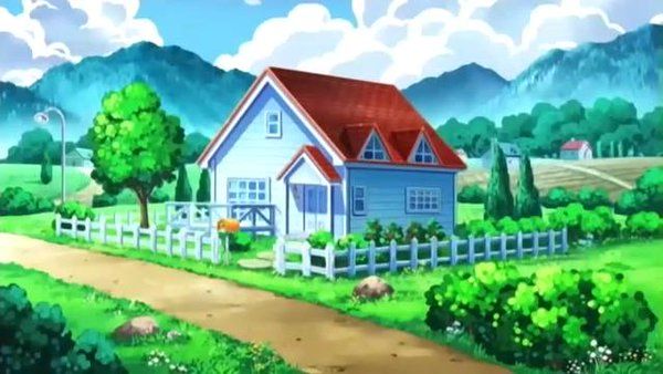 Pueblo Paleta |  Pokemon, Casas de anime, Arte pokemon