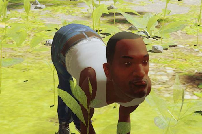 1658736248 749 GTA San Andreas CJ se incrusta en Stray gracias a