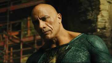 Black Adam: Dwayne Johnson luce inscripciones jeroglíficas en su traje