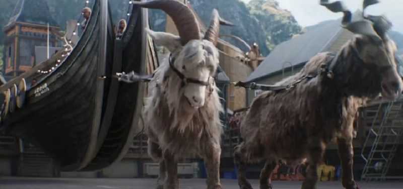 Thor Love and Thunder: ¡Explicación de los gritos de las Cabras! 2 thor amor y trueno cabra