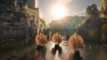 Los Anillos del Poder: Nuevas fotos sublimes de Númenor y carteles inéditos