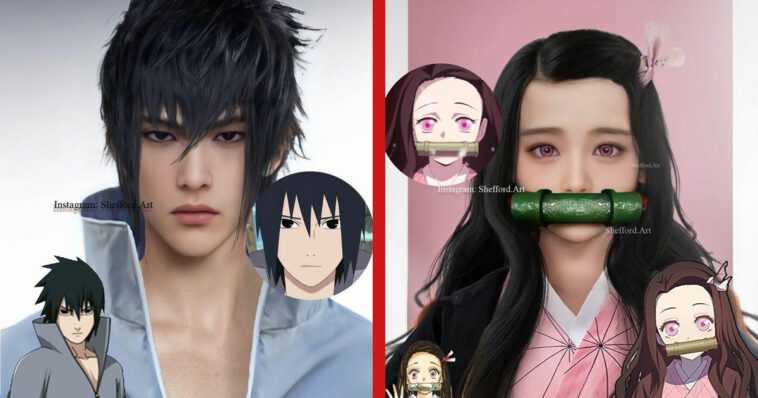 Naruto, SNK, Jujutsu Kaisen...: 35 versiones realistas de personajes de anime y videojuegos 1 Naruto, SNK, Jujutsu Kaisen...: 35 versiones realistas de personajes de anime y videojuegos