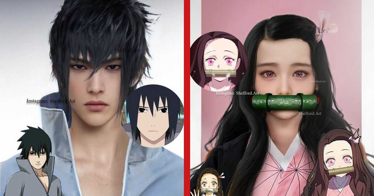 Naruto, SNK, Jujutsu Kaisen...: 35 versiones realistas de personajes de anime y videojuegos 2 Naruto SNK Jujutsu Kaisen 35 versiones realistas de personajes de