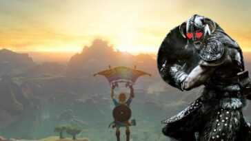 Skyrim: vuela como en Zelda Breath of the Wild gracias a este mod
