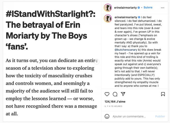 1662579153 261 The Boys ante comentarios misoginos la actriz de Stella habla