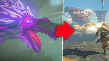 Tears of the Kingdom: este dragón se escondía en el tráiler del próximo Zelda, pero probablemente te lo perdiste