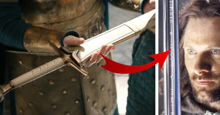 The Rings of Power: esta nueva espada de culto de El señor de los anillos se presentó en el episodio 3 1 The Rings of Power: esta nueva espada de culto de El señor de los anillos se presentó en el episodio 3