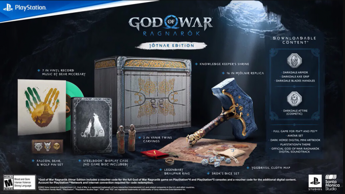 Descubre la caja de coleccionista y el nuevo mando DualSense PS5 en edición limitada God Of War Ragnarok 3 Descubre la caja de coleccionista y el nuevo mando DualSense