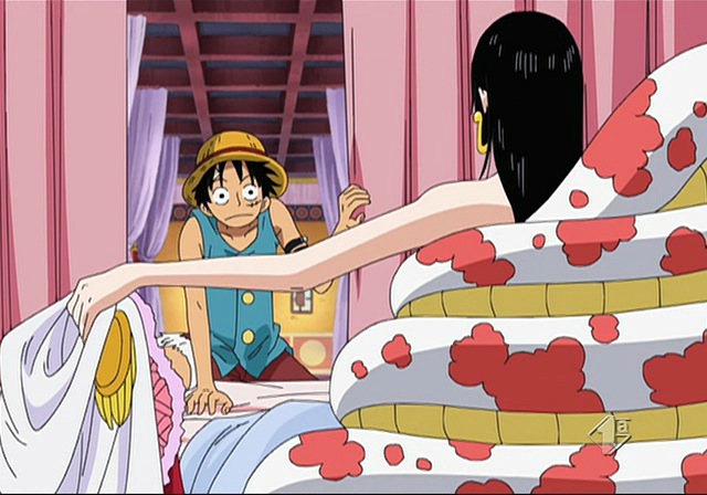 Ven a terminar con Boa Hanckock y Rufy - OnePiece.it