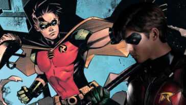 Batman: Robin finalmente asume su bisexualidad con este primer beso homosexual