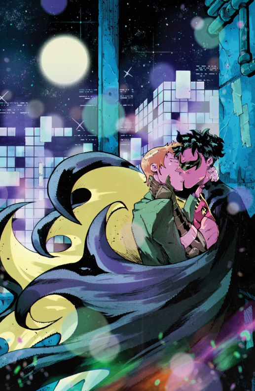 Batman Robin finalmente asume su bisexualidad con este primer beso