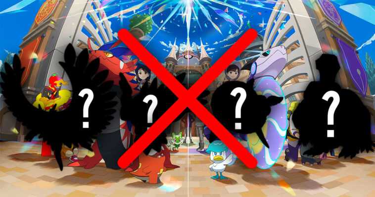 Pokémon Escarlata/Púrpura: apenas lanzados, estos nuevos Pokémon considerados demasiado poderosos han sido baneados 1 Pokémon Escarlata/Púrpura: apenas lanzados, estos nuevos Pokémon considerados demasiado poderosos han sido baneados