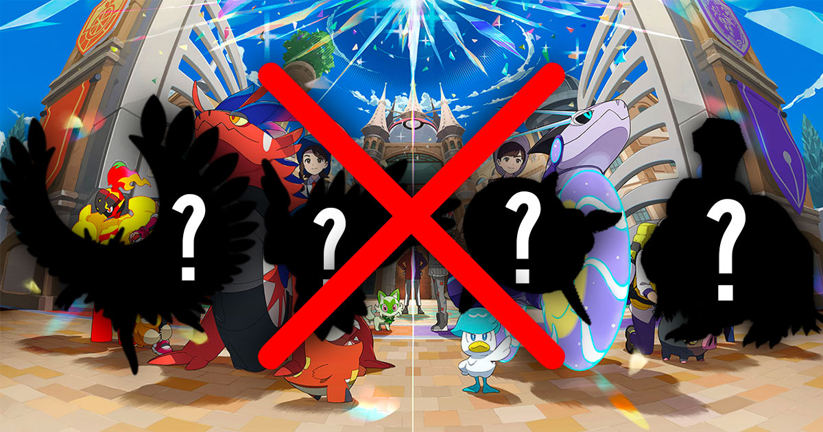 Pokémon Escarlata/Púrpura: apenas lanzados, estos nuevos Pokémon considerados demasiado poderosos han sido baneados 2 Pokemon EscarlataPurpura apenas lanzados estos nuevos Pokemon considerados demasiado poderosos