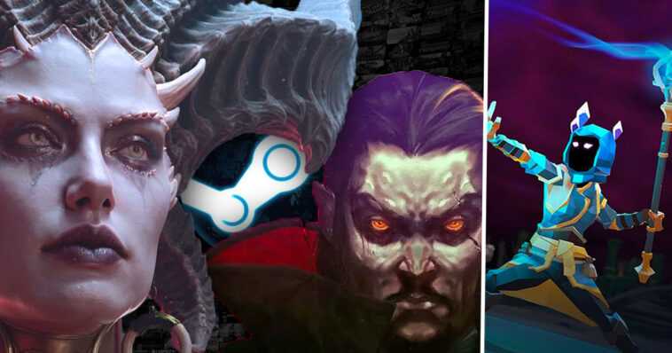 Steam: recién lanzado, esta mezcla indie entre Vampire Survivors y Diablo es un verdadero éxito 1 Steam: recién lanzado, esta mezcla indie entre Vampire Survivors y Diablo es un verdadero éxito