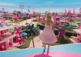 Barbie: Margot Robbie como una muñeca gigante en el primer adelanto de la película.