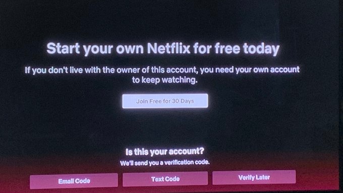 Compartir cuentas de Netflix podría ser cosa del pasado ya que el servicio prueba una nueva función