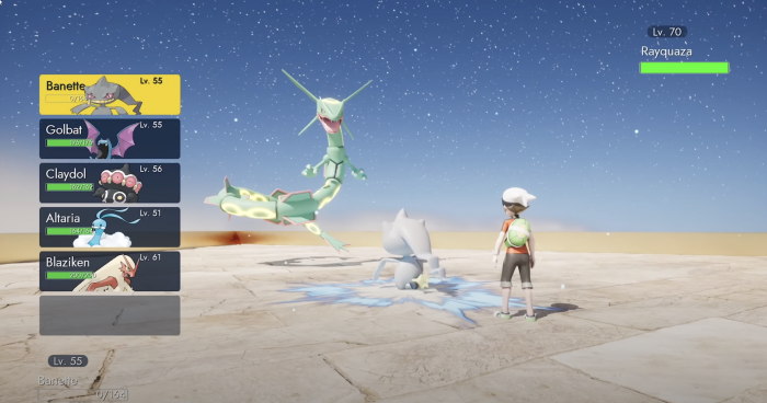 1673888647 90 Pokemon Esmeralda imagina como seria la pelea contra Rayquaza bajo