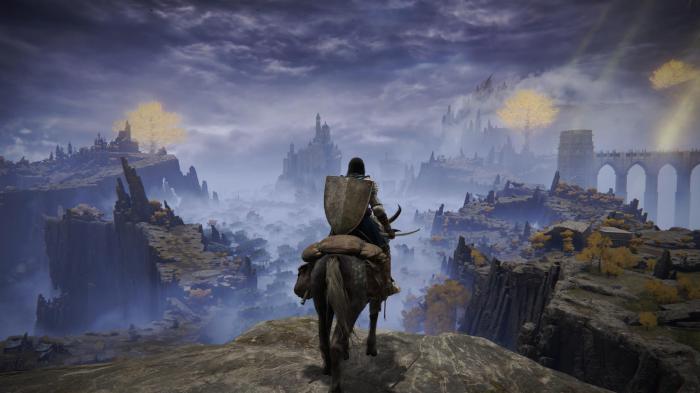 Elden Ring en medio de un jefe esta vaporera de