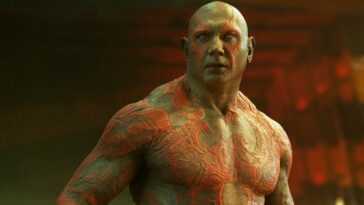 Guardianes de la Galaxia 3: Dave Bautista se siente aliviado de dejar de interpretar a Drax en el MCU