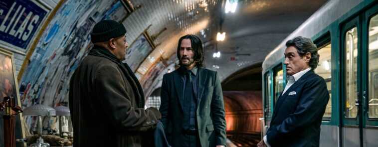 John Wick Capítulo 4: Nuevas imágenes de la película en París con Keanu Reeves 1 John Wick Capítulo 4: Nuevas imágenes de la película en París con Keanu Reeves