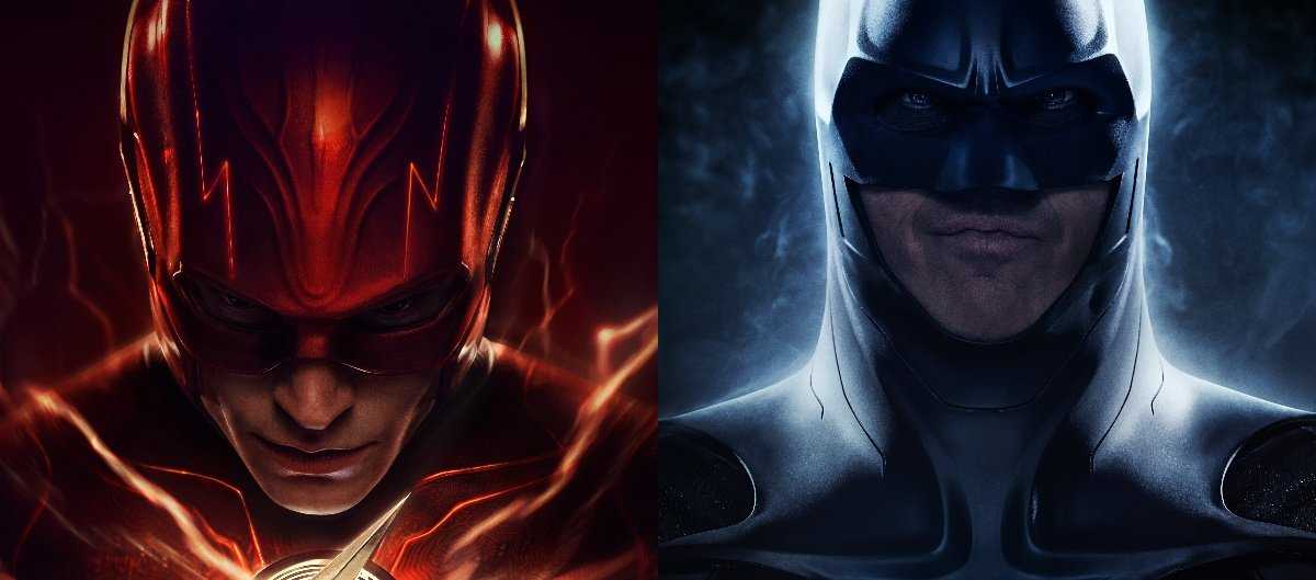 The Flash the Movie: Flash, Supergirl y Batman en carteles en solitario
