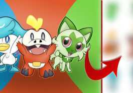 Pokémon Escarlata/Púrpura: esta IA imaginó cómo podrían haber sido las evoluciones de los starters, se extraña