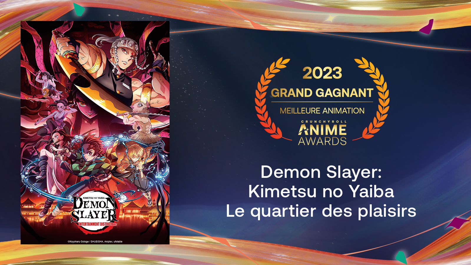 Demon Slayer, Attack on Titan, Cyberpunk Edgerunners: aquí están los ganadores de los Crunchyroll Anime Awards 2023 7 Mejor Animación