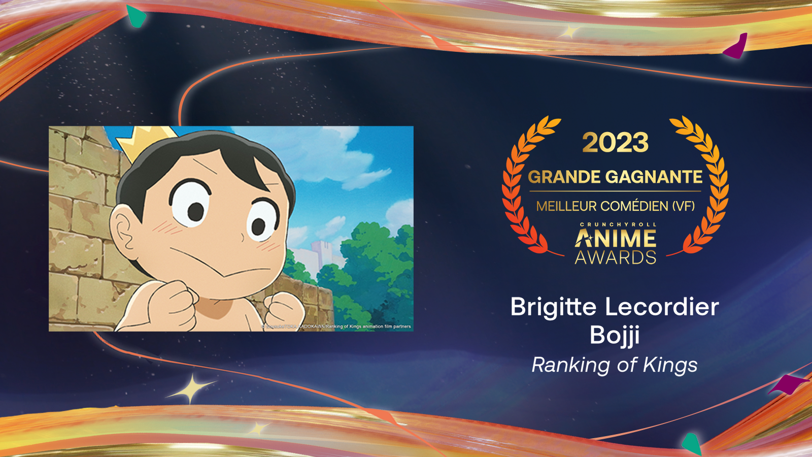 Demon Slayer, Attack on Titan, Cyberpunk Edgerunners: aquí están los ganadores de los Crunchyroll Anime Awards 2023 11 Mejor actor (francés)