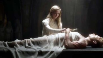 El Señor de los Anillos: esta foto del set muestra la muerte de este importante personaje de los Anillos del Poder