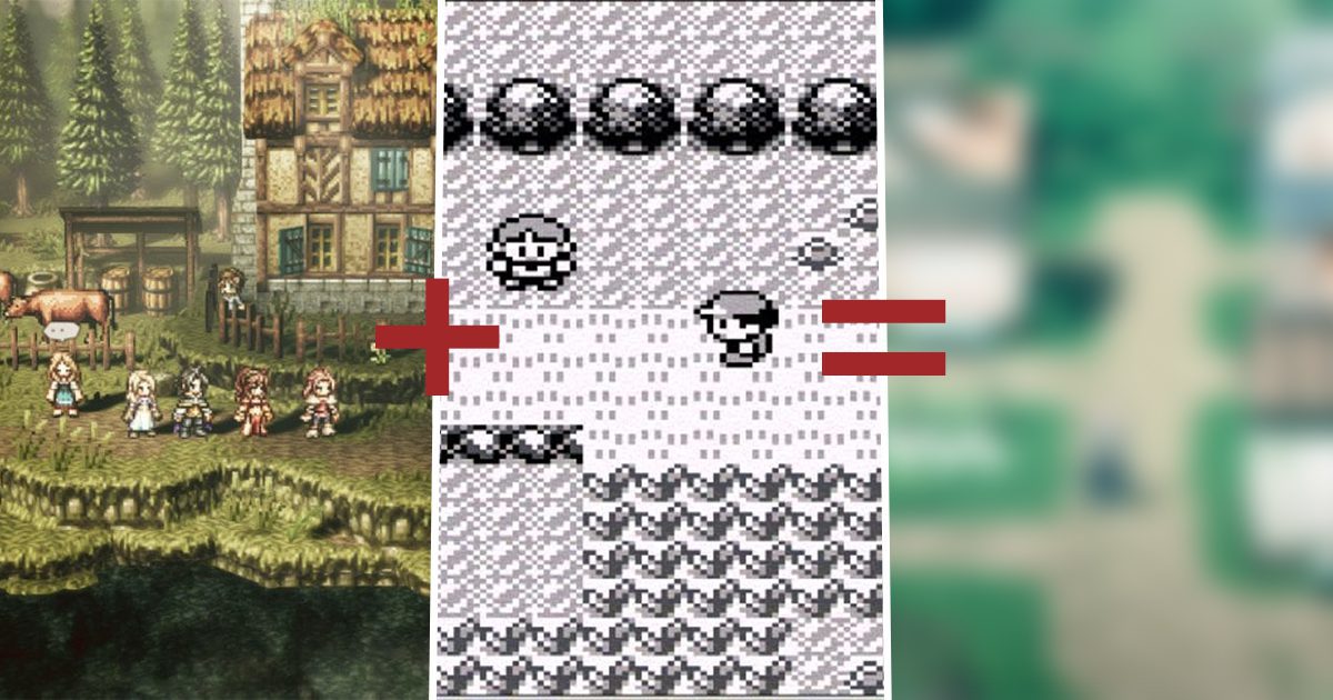 Pokémon: imagina cómo serían las versiones Roja y Azul Octopath Traveler, un resultado sublime