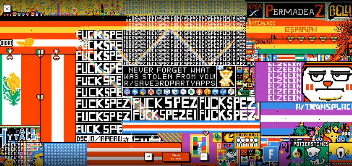 Steve Huffman insultado durante Pixel War 2023.