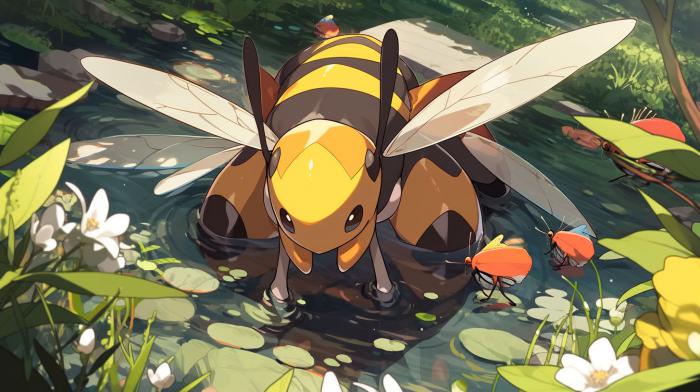 50 Pokémon si hubieran sido creados por Studio Ghibli 18 Dardagnan recreado en versión Ghibli por una IA.