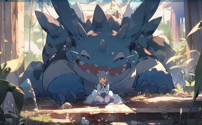 50 Pokémon si hubieran sido creados por Studio Ghibli 34 Nidoqueen recreado en versión Ghibli por una IA.