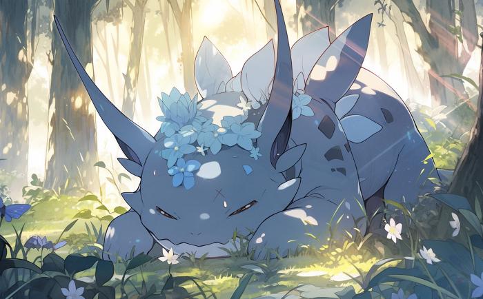 50 Pokémon si hubieran sido creados por Studio Ghibli 35 Nidoran masculino recreado en versión Ghibli por una IA.