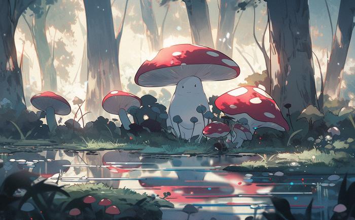 50 Pokémon si hubieran sido creados por Studio Ghibli 48 Rafflesia recreada en versión Ghibli por una IA.