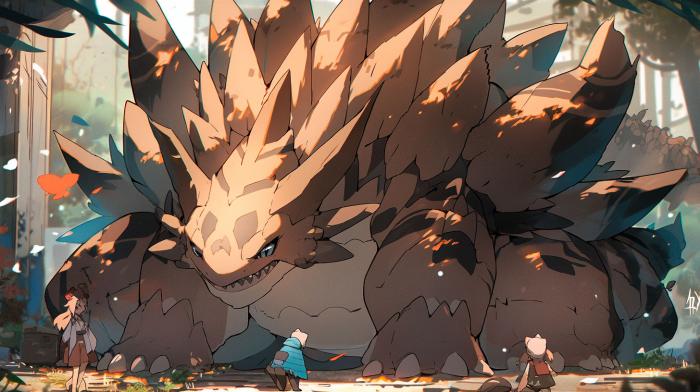 50 Pokémon si hubieran sido creados por Studio Ghibli 31 Sandslash recreado en versión Ghibli por una IA.