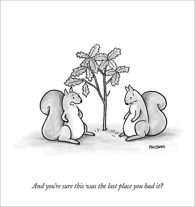 21 cómics con una caída retorcida para los amantes del humor absurdo (parte 2) 5 caricatura con ardillas