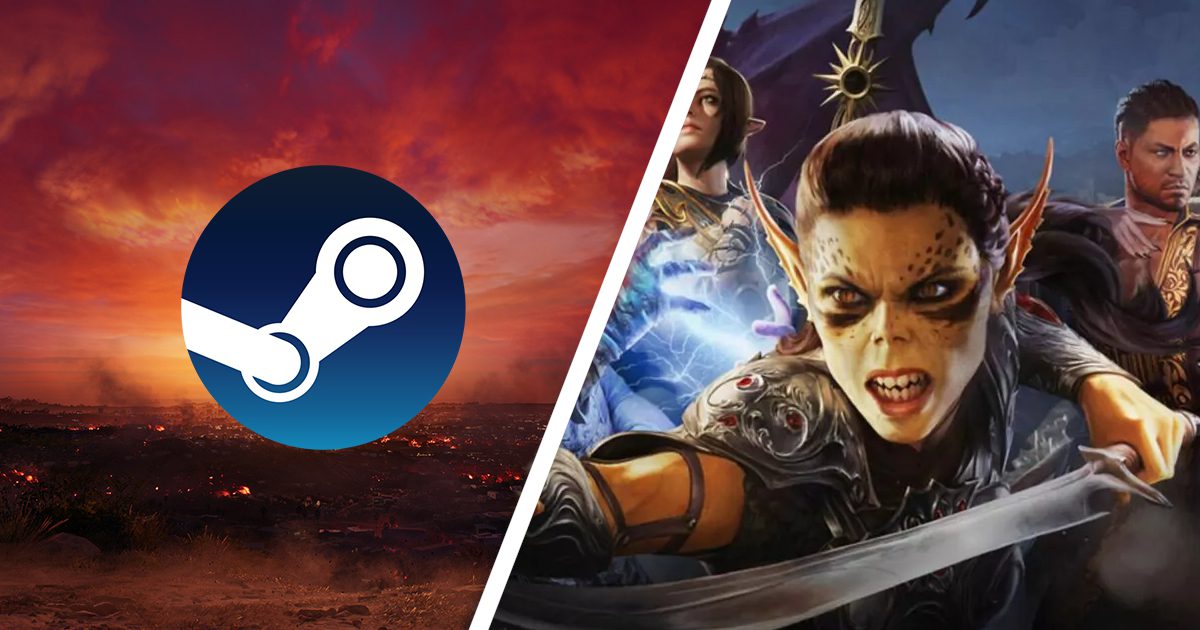 Steam: Baldur's Gate 3 ya destronado por este ambicioso título de ciencia ficción
