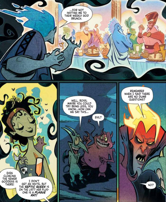 Hades de los cómics de Villanos