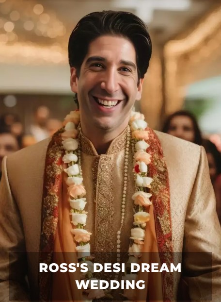 Friends: un episodio especial en la India imaginado 3 ross